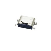 Revitalization Factory Direct Plaque de montage SMT à rangée unique pour connecteur USB Type-C 16 broches avec placage or et étain