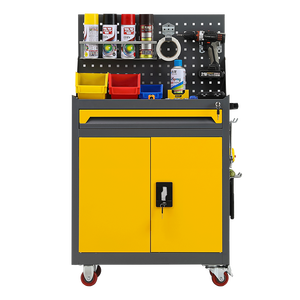 Caja de Herramientas con Ruedas Personalizada, Gabinete de Almacenamiento de Acero, Caja de Herramientas Multicapa con Cajones y Ruedas - Product Image 1