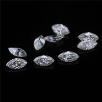 Moissanite taş markiz kesim Starsgem DEF VVS taş serbest moissanit