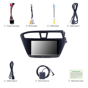 Per <span class=keywords><strong>Hyundai</strong></span> <span class=keywords><strong>i</strong></span> <span class=keywords><strong>20</strong></span> 2014 2015 2016 17 Strongseed android di tocco dell'automobile dello schermo di dvd radio Reverse mirrorring video di navigazione gps lettore - Product Image 3