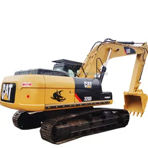 Equipamentos de construção usados escavadeira CAT 320D 320B 320C para venda caterpillar máquinas Fornecedor