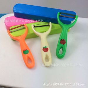Éplucheur en plastique avec lame en acier inoxydable pour légumes, fruits, melons, pommes, outil de cuisine, origine Jieyang - Product Image 3