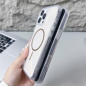 เคสโทรศัพท์ใสหรูหราสำหรับ iPhone 18 17 15 14 13 12 11 Pro Max 16 Plus รองรับการชาร์จไร้สายแบบแม่เหล็ก ฝาหลังใส - Product Image 3
