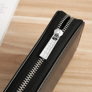 2020 <span class=keywords><strong>marca</strong></span> <span class=keywords><strong>de</strong></span> moda señoras Unisex Casual <span class=keywords><strong>carteras</strong></span> largas RFID cremallera teléfono móvil monedero bolso <span class=keywords><strong>de</strong></span> mano cubierta cierre colorido PU cuero - Product Image 3