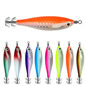 Leurre <span class=keywords><strong>de</strong></span> pêche artificiel lumineux pour calmar, crevette en bois, poulpe, <span class=keywords><strong>seiche</strong></span>, calmar, appât pour la pêche en eau salée - Product Image 2