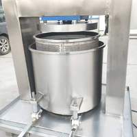 Commerciële Koude Pers Hydraulische Pers Druif Duindoorn Loquat Aloë Vera Cassave Fruit Juicer Extractor Machine