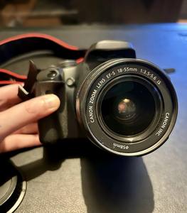 Appareil photo numérique reflex numérique HFT Professional <span class=keywords><strong>EOS</strong></span> <span class=keywords><strong>450D</strong></span> avec objectif zoom EF-S 18-55 mm, capteur CMOS, carte SD, appareil photo pas cher - Product Image 6