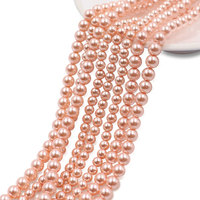 Haute qualité 5A cristal Rose pêche 674 perles perles d'imitation en vrac perles de cristal pour la fabrication de bracelets de bijoux