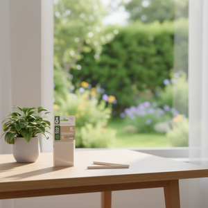 Paleta Biodegradable y Sostenible con Cubierta de Kraft, Varillas Difusoras de Fibra de 0.9x0.5cm, 50 Unidades - Material de Fibra Natural - Product Image 3