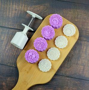 Hy nhựa tay Báo Chí 50g bánh trung thu khuôn pit tông cắt <span class=keywords><strong>cookie</strong></span> - Product Image 6