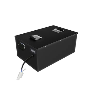Cuboid Metal Solid State Lithium <b>Battery</b> Pack 72V 60Ah Built With Output <b>Cable</b> High Safety Energy Storage Device - Product Image 3