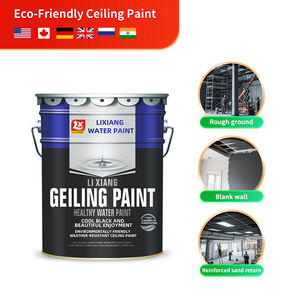 צבע שחור באיכות גבוהה עם כיסוי גבוה וקריר תקרת אבעבועות שחורות מגניב צבע ציפוי קיר פנים - Product Image 2