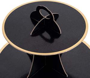 Support à gâteau en métal durable et écologique avec une grande surface pour gâteaux et desserts à plusieurs étages (5 pièces) lors de mariages ou d'événements - Product Image 2