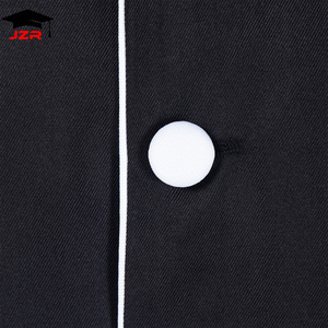 Robe <span class=keywords><strong>de</strong></span> <span class=keywords><strong>prêtre</strong></span> noire avec détails dorés, style robe <span class=keywords><strong>de</strong></span> chœur d'église - Product Image 6