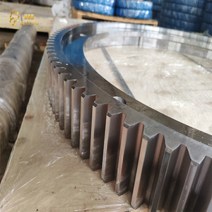 Rolamento giratório com engrenagens externas, anel giratório personalizado de grande diâmetro para guindaste, escavadeira, plataforma rotativa | Fornecedor - Product Image 3