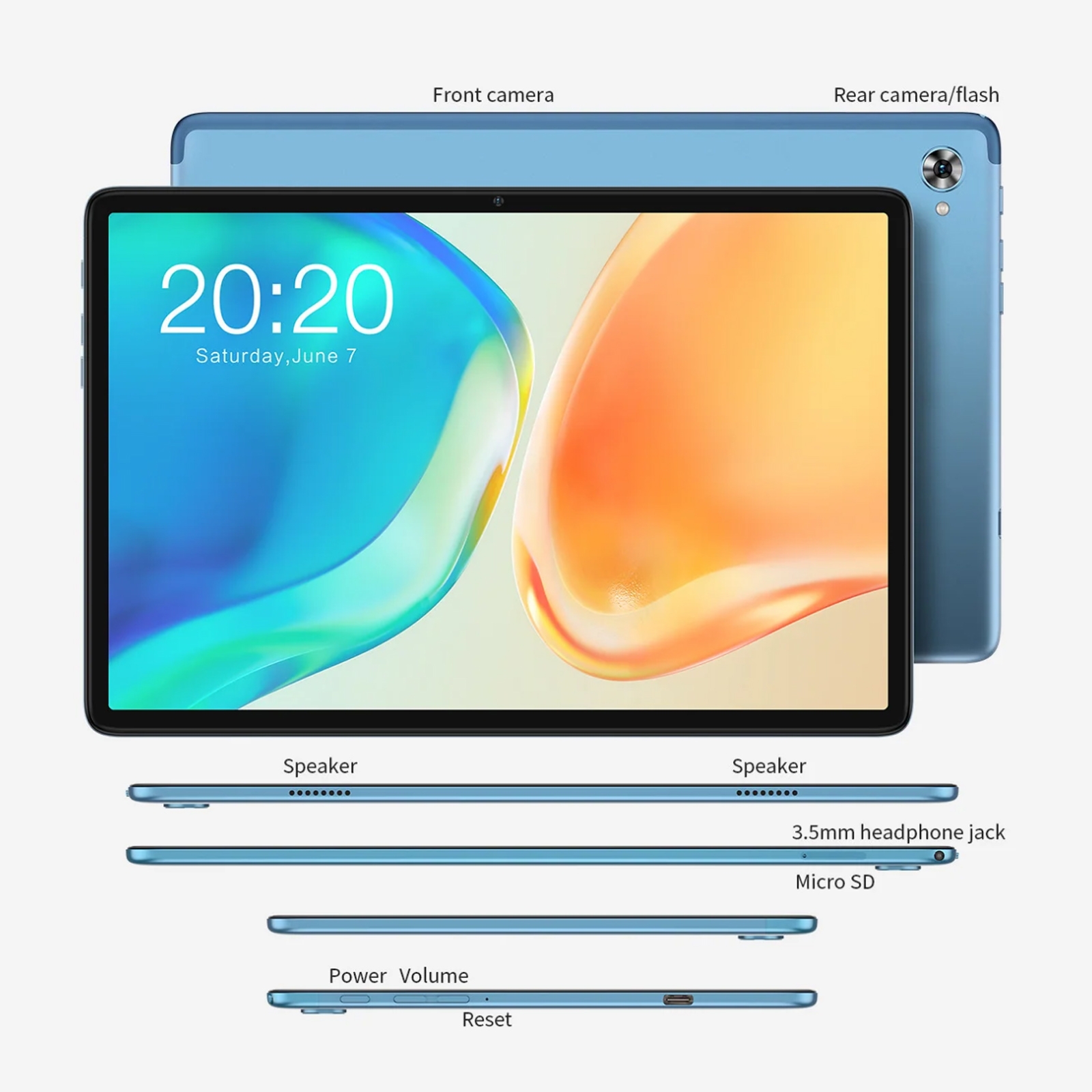 10.1 Inch Teclast M40 Plus Tablet PC - Android 12 Powerhouse