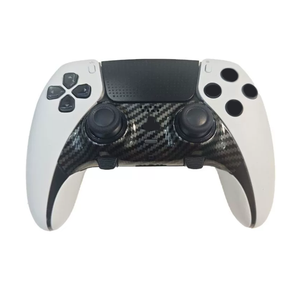 Camo Trang Trí Dải Cho Ps5 Elite Điều Khiển Thay Thế Faceplate Da Cho Ps5 Tùy Chỉnh Sợi Carbon Vỏ Bảo Vệ - Product Image 4