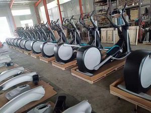 Machine <span class=keywords><strong>elliptique</strong></span> commerciale, 6 modes d'entraînement, auto-alimentée avec affichage multi-données - Product Image 6