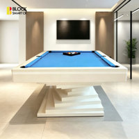 Table de billard 2-en-1 sur mesure de 9 pieds, convertible en table à manger, multi-jeux, avec accessoires gratuits pour salle de jeux à domicile