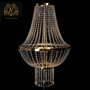 Soporte <span class=keywords><strong>de</strong></span> Flores Metálico Dorado <span class=keywords><strong>para</strong></span> Boda, Candelabro <span class=keywords><strong>de</strong></span> Cristal, Soporte <span class=keywords><strong>de</strong></span> Luz <span class=keywords><strong>para</strong></span> Camino <span class=keywords><strong>de</strong></span> <span class=keywords><strong>Mesa</strong></span>, Decoración Dorada <span class=keywords><strong>para</strong></span> <span class=keywords><strong>Centros</strong></span> <span class=keywords><strong>de</strong></span> <span class=keywords><strong>Mesa</strong></span> <span class=keywords><strong>de</strong></span> Boda - Product Image 5