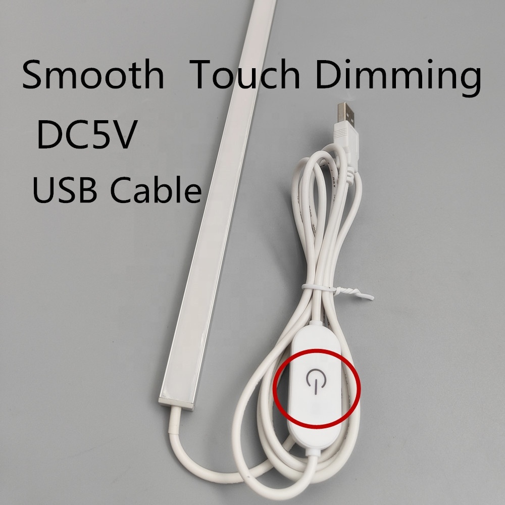 5V USB LED Rigid Strip Light 50CM/DC5V LED Rigid Strip Light with USB Cable Touch Control · image 4