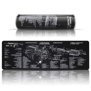 Tigerwings Custom Grande Tamanho Impermeável Anti Slip Anti Oil Rubber Gun Mat Sublimação Computer Protector - Product Image 1