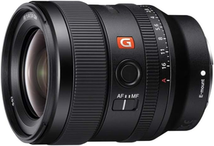 Objectif grand angle à focale fixe Sony E-mount FE 24 mm F1.4 GM plein format (SEL24F14GM), noir - Product Image 1