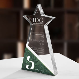 Trophée de la ligue personnalisé en cristal de marbre, vente en gros - Product Image 1