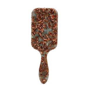 Peigne à coussin texturé en fibre d'acétate, grand et moelleux, pour massage à domicile - Product Image 5