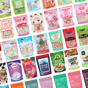 Sacchetti Personalizzati per Snack in BOPP/VMCPP di Grado Alimentare, con Chiusura a Zip, Stampati per Popcorn, Snack Soffiati e Patatine, Resistenti all'Umidità - Product Image 2