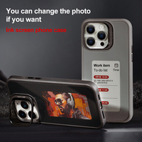 Nfc Ink Case Nfc Diy Smart E Ink Screen Display E-Ink-Case Couverture de téléphone portable pour Fundas Iphone Photo Ink Phone Cases
