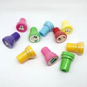Plastic Dental Ink Stamp Set Teeth Style Stamps For Christmas Gift