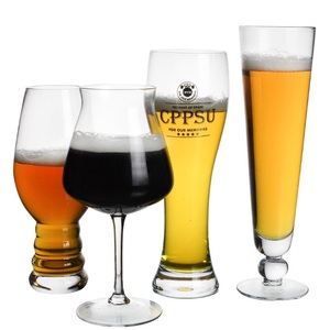 Top Seller Luxo 16oz Artesanato Brews Pilsner IPA Pint Gigante Trigo Cocktail Óculos Nucleation Ponto Eco-Friendly Transparente - Product Image 4