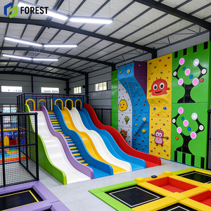 Steel Structure Trampoline Arena Long Lasting Wall To Wall Installation Prefabricated Factory Exporter Equipment - Product Image 1