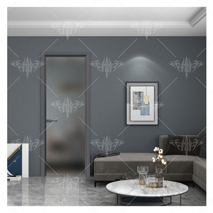 Diseño de puerta de inodoro, PUERTAS DE BAÑO de aluminio - Product Image 6