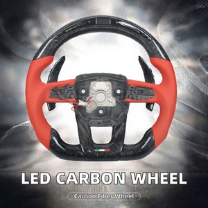 Volant sport en fibre de carbone LED pour Lamborghini Huracan Gallardo URUS Aventador - Product Image 3