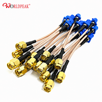 Câble RF personnalisé série RG, assemblage de câbles RG402 RG405 RG316 RG174 RG58, connecteurs SMA N BNC, 50 ohms, solution personnalisée d'usine