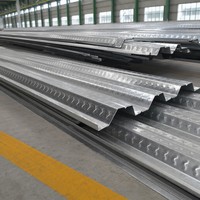 Matériaux de construction métalliques YX51-226-678, dalle de plancher en acier galvanisé haute résistance pour l'infrastructure des stades