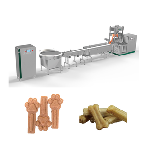 Máquinas de Producción de Alimentos para Mascotas <span class=keywords><strong>Darin</strong></span>, Línea de Producción de Golosinas Masticables para Perros y Gatos, Motor Automático, Equipo de Procesamiento de Huesos de Cuero Crudo y Queso - Product Image 3
