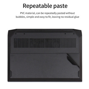 Autocollant arrière pour ordinateur portable HP, <span class=keywords><strong>film</strong></span> PVC pour ordinateur portable HP, ensemble complet de 14 films de protection pour ordinateur - Product Image 3