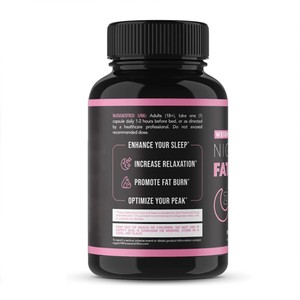 Capsule Brucia Grassi Notturne per Donne, Integratore di Supporto Corporeo per la Notte, Favorisce il Modellamento del Corpo e la Qualità del Sonno, 60 Capsule - Product Image 2