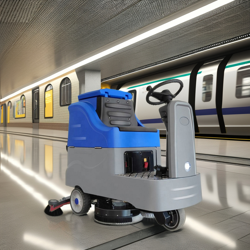 High Power Motor Floor Scrubber Cost
