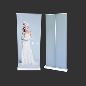 Bannière enroulable en aluminium TianLang, impression de logo personnalisée, portable, légère, service express en 48 heures - Product Image 1