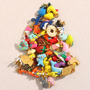 MICCI Bijoux Étanches Inoxydables Plaqué Or 18 Carats Sans Ternissement, Jolies Mini Breloques Perles pour la Fabrication de Bijoux - Product Image 1