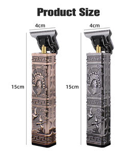 クリッパーヘビーヒッターコードレスUSBトリマー用カスタマイズ可能な男性用プロ理髪ヘア工場デザイン - Product Image 5