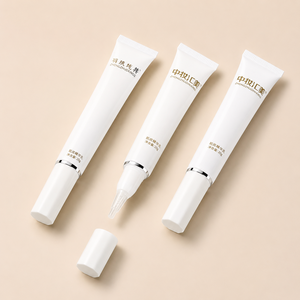 Envase de Maquillaje Personalizado de 20 ml con Cepillo de Silicona para Crema de Ojos, Delineador, Gel para Pestañas y Cejas, Tubos de Plástico Largos y Delgados - Product Image 2