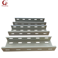 Bac à câbles perforé en acier galvanisé avec revêtement en poudre anti-corrosion pour le routage de câbles électriques en intérieur 600*500*3.0