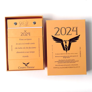 Venta caliente 2026 Calendario de escritorio tamaño personalizado mensual semanal Calendario de escritorio novedad regalo Diy papel arte calendario con caja de regalo - Product Image 3