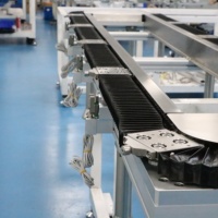 Rails de guidage circulaires linéaires en acier poli légers, accessoires pour drones, usinage de précision, lignes de transfert, roulement réglable