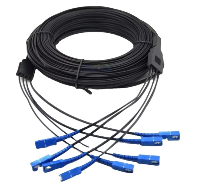 Ethernet Fiber Optic Cable Drop Wire Sc/APC to Sc/PC Patch Communication Cables